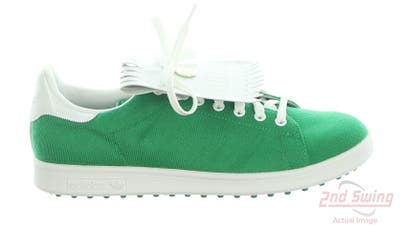 New W/O Box Mens Golf Shoe Adidas Stan Smith Limited Prime Green Spikeless Shoe 11 Green MSRP $120