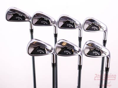 Callaway Apex DCB 21 Iron Set 5-PW AW UST Mamiya Recoil 65 Dart Graphite Regular Right Handed 38.0in