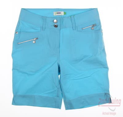 New Womens Daily Sports Golf Shorts 4 Blue MSRP $136