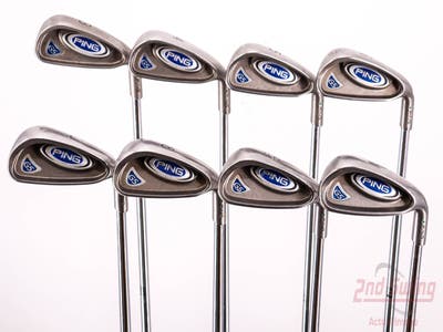 Ping G5 Iron Set 3-PW Dynamic Gold XP R300 Steel Regular Right Handed Green Dot 37.5in