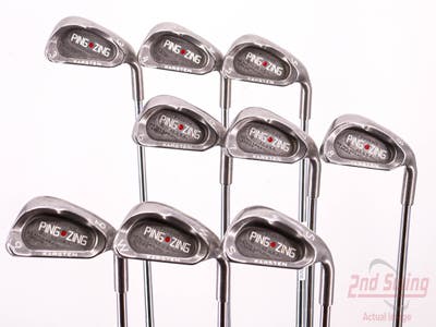 Ping Zing Iron Set 3-PW SW Ping KT-M Steel Stiff Right Handed Red dot 38.0in