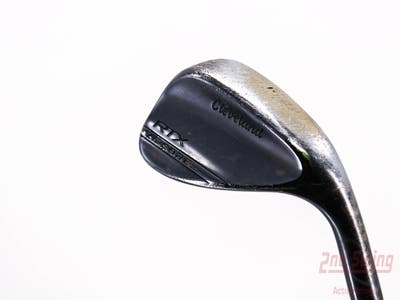 Cleveland RTX ZipCore Black Satin Wedge Lob LW 58° 12 Deg Bounce Dynamic Gold Spinner TI Steel Wedge Flex Right Handed 35.0in