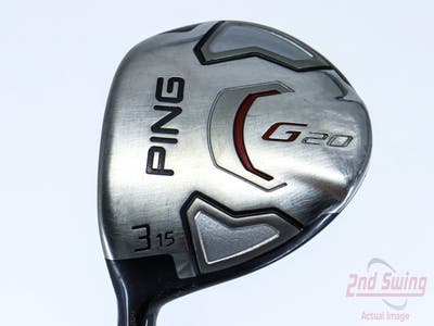 Ping G20 Fairway Wood 3 Wood 3W 15° Ping TFC 169F Graphite Stiff Left Handed 42.75in