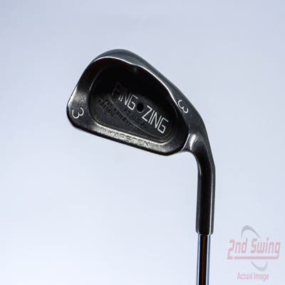 Ping Zing Single Iron 3 Iron Ping KT-M Steel Stiff Right Handed Black Dot 39.0in