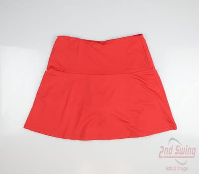 New Womens Daily Sports Golf Skort Small S Red MSRP $94