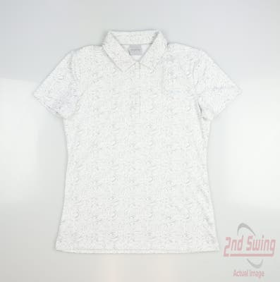New Womens Dunning Polo Small S White MSRP $100