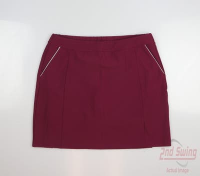 New Womens Dunning Skort Large L Red MSRP $100