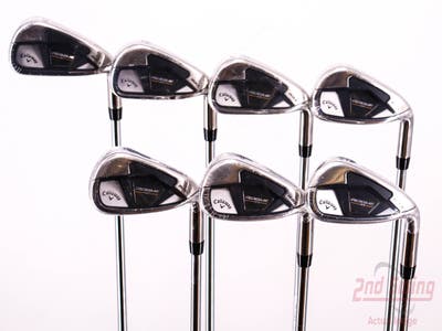 Mint Callaway Rogue ST Max Iron Set 5-PW AW True Temper Elevate MPH 95 Steel Stiff Right Handed 38.0in