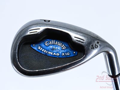 Callaway X-16 Wedge Pitching Wedge PW 46° Stock Steel Shaft Steel Senior Right Handed 35.75in