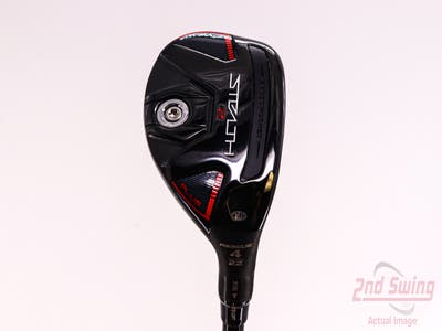 Mint TaylorMade Stealth 2 Plus Rescue Hybrid 4 Hybrid 22° Mitsubishi Kai'li Red 75 Graphite Regular Right Handed 39.75in