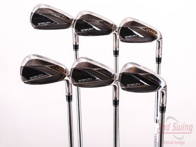 Mint TaylorMade Stealth Iron Set 5-PW Project X LZ 6.0 Steel Stiff Right Handed 38.5in