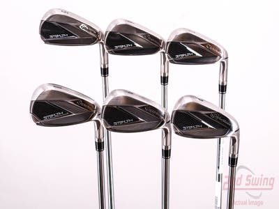 Mint TaylorMade Stealth Iron Set 5-PW Project X LZ 5.5 Steel Regular Right Handed 38.5in