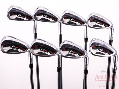 Ping G410 Iron Set 5-PW AW GW LW ALTA CB Red Graphite Senior Right Handed Orange Dot 36.75in