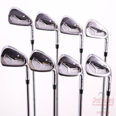 Ping S55 Iron Set 3-PW Dynamic Gold True Temper X100 Steel X-Stiff Right Handed Blue Dot 38.75in