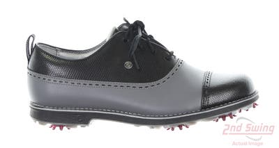 New Womens Golf Shoe Footjoy Premiere Medium 7 Black MSRP $210 99035