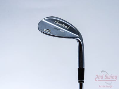 Cleveland CG15 Satin Chrome Wedge Sand SW 56° 14 Deg Bounce Cleveland Traction Wedge Steel Wedge Flex Right Handed 35.75in