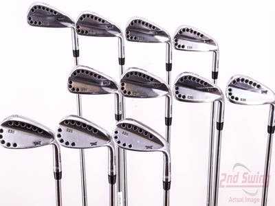 PXG 0311 Chrome Iron Set 3-PW AW SW LW Dynamic Gold Tour Issue S400 Steel Stiff Right Handed 39.5in