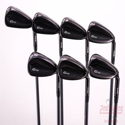 Ping G710 Iron Set 5-PW AW ALTA CB Red Graphite Regular Right Handed Black Dot 38.25in