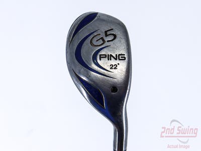 Ping G5 Hybrid 4 Hybrid 22° Aldila NV 85 Hybrid Graphite Stiff Right Handed 39.25in
