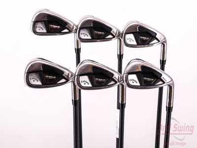 Callaway Rogue ST Max Iron Set 6-PW AW Project X Cypher 50 Graphite Senior Right Handed 37.5in