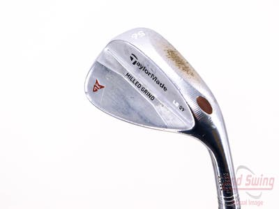 TaylorMade Milled Grind Satin Chrome Wedge Sand SW 56° 9 Deg Bounce Dynamic Gold Spinner TI Steel Wedge Flex Right Handed 35.0in