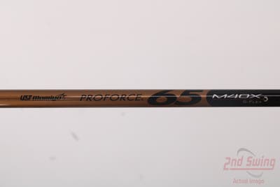 Used W/ TaylorMade RH Adapter TaylorMade ProForce 65 Retro Burner 65g Driver Shaft Stiff 42.5in