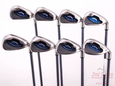 Callaway X-16 Iron Set 4-PW SW Callaway System CW75 Graphite Regular Right Handed 38.25in