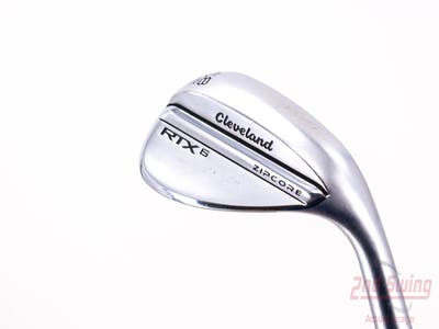Cleveland RTX 6 ZipCore Tour Satin Wedge Lob LW 58° 10 Deg Bounce Dynamic Gold Spinner TI Steel Wedge Flex Right Handed 35.0in