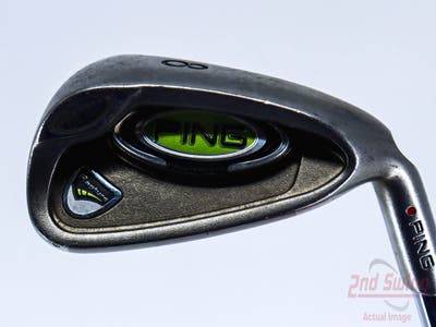 Ping Rapture Single Iron 8 Iron Stock Steel Shaft Steel Regular Right Handed Red dot 36.5in