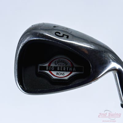 Callaway 1996 Big Bertha Single Iron 5 Iron Callaway Big Bertha Steel Steel Uniflex Right Handed 38.25in