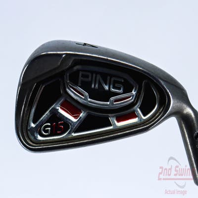 Ping G15 Single Iron 4 Iron Ping AWT Steel Stiff Right Handed Black Dot 38.5in