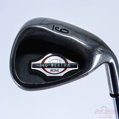 Callaway 1996 Big Bertha Single Iron 9 Iron Callaway Big Bertha Steel Steel Uniflex Right Handed 36.0in