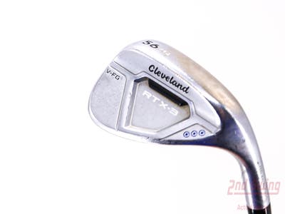 Cleveland RTX-3 Cavity Back Tour Satin Wedge Sand SW 56° 14 Deg Bounce Aerotech SteelFiber i110cw Graphite Regular Right Handed 34.75in