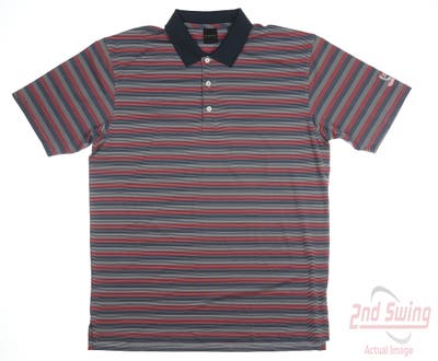 New W/ Logo Mens Dunning Golf Polo X-Large XL Multi MSRP $95
