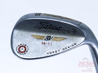 Titleist 2009 Vokey Spin Milled Chrome Wedge Sand SW 56° 11 Deg Bounce Nippon NS Pro 950GH Steel Stiff Right Handed 33.5in