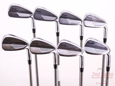 Ping i525 Iron Set 4-PW AW Aerotech SteelFiber i95 Graphite Stiff Right Handed Blue Dot 38.5in
