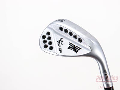 PXG 0311 Sugar Daddy Milled Chrome Wedge Lob LW 60° 9 Deg Bounce FST KBS MAX Graphite 55 Graphite Senior Right Handed 35.5in