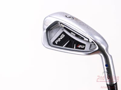 Ping I20 Single Iron 6 Iron Ping CFS Graphite X-Stiff Right Handed Blue Dot 37.25in