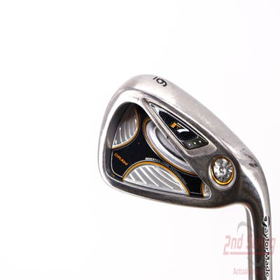 TaylorMade R7 Single Iron 6 Iron TM T-Step 90 Steel Stiff Right Handed 37.75in
