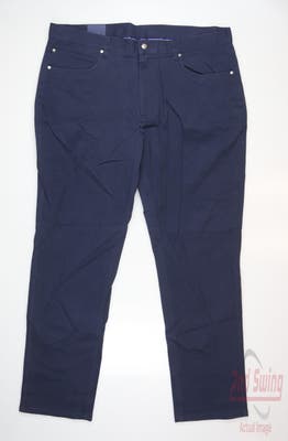 New Mens Footjoy Pants 38 x34 Navy Blue MSRP $80