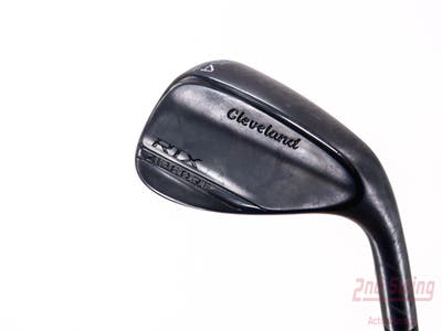 Cleveland RTX ZipCore Black Satin Wedge Sand SW 54° 12 Deg Bounce Dynamic Gold Tour Issue S400 Steel Stiff Right Handed 36.0in