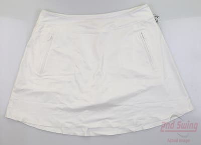 New Womens G-Fore Skort X-Large XL White MSRP $125