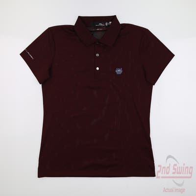 New W/ Logo Womens Ralph Lauren RLX Polo X-Small XS Red MSRP $110