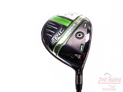 Callaway EPIC Speed Fairway Wood 4 Wood 4W 16.5° Mitsubishi MMT 70 Graphite Stiff Right Handed 43.25in