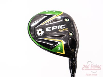 Callaway EPIC Flash Fairway Wood 3 Wood 3W 15° Project X Even Flow Green 65 Graphite Regular Right Handed 43.0in