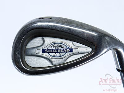 Callaway X-14 Single Iron Pitching Wedge PW Stock Graphite Shaft Graphite Regular Right Handed 35.75in