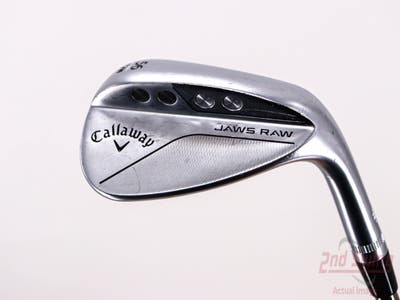 Callaway Jaws Raw Chrome Wedge Sand SW 56° 12 Deg Bounce W Grind UST Mamiya Recoil Wedge F1 Graphite Ladies Right Handed 34.25in