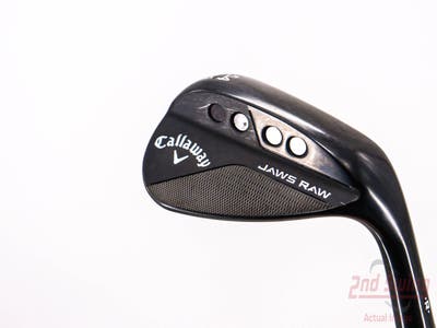 Callaway Jaws Raw Black Plasma Wedge Sand SW 54° 10 Deg Bounce S Grind Dynamic Gold Spinner TI Steel Wedge Flex Right Handed 35.25in