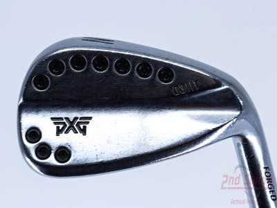 PXG 0311T Chrome Single Iron Pitching Wedge PW Dynamic Gold Tour Issue X100 Steel X-Stiff Right Handed 35.5in