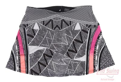 New Womens Lucky In Love Skort Large L Multi MSRP $100